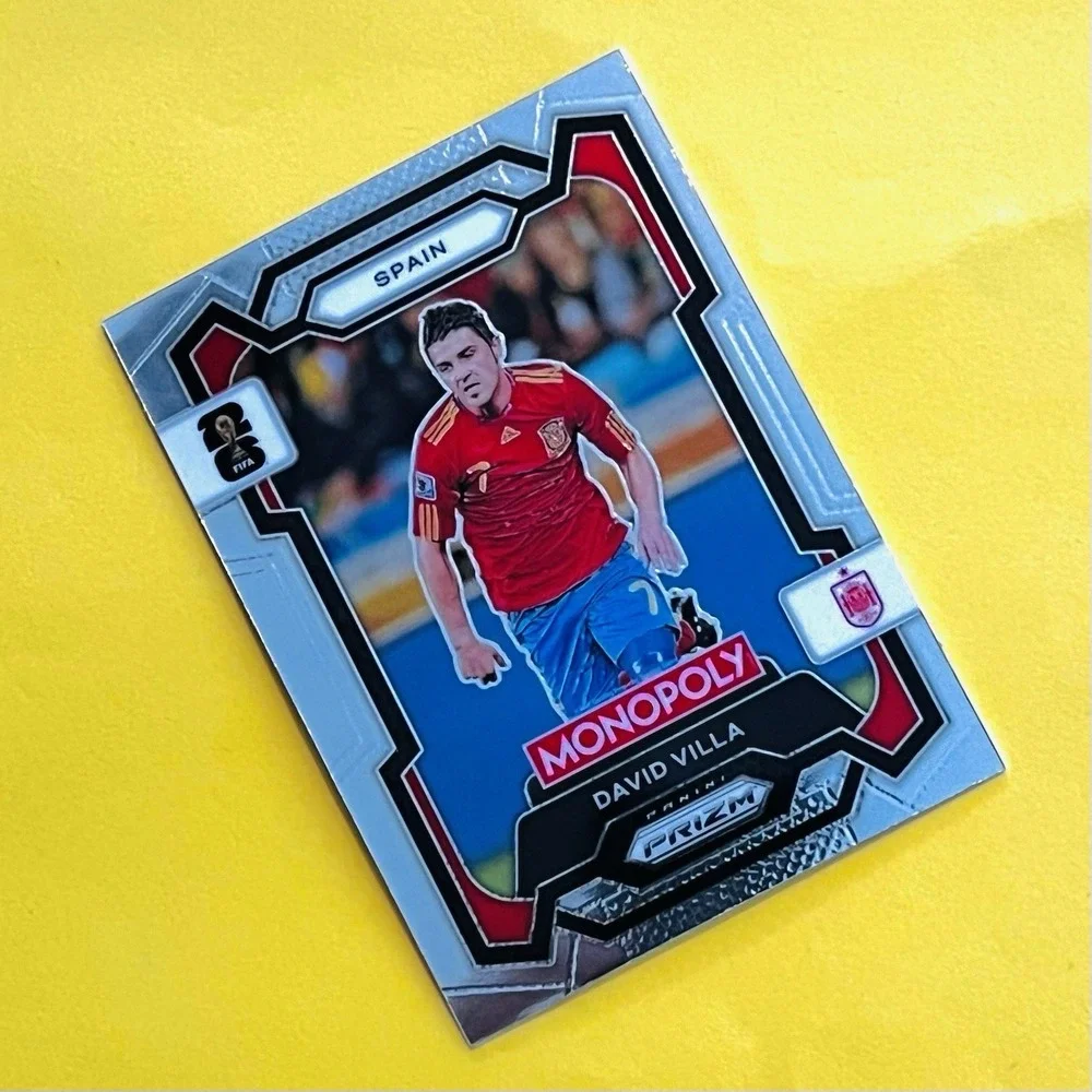 2026 Panini Prizm FIFA World Cup 26 Monopoly #44 David Villa Spain‎ Base Card